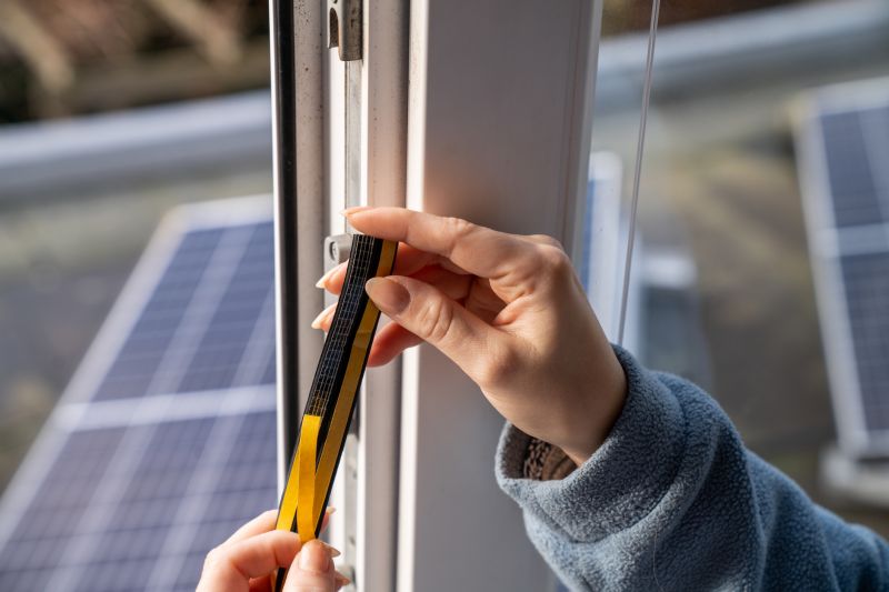 Finished window installation with proper sealing